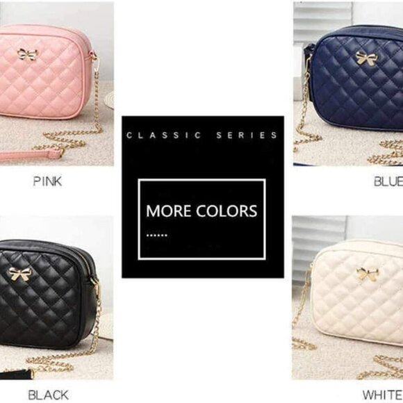 Small Crossbody Bag Faux Leather Women Girls Compact Purse for Travel - Picture 7 of 8